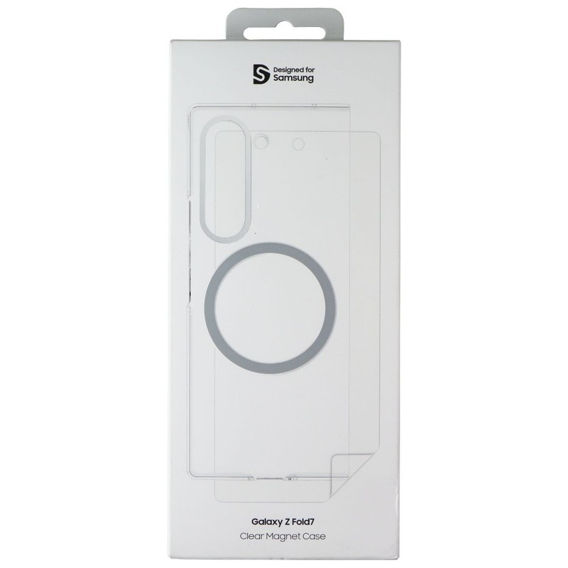 Samsung Official Clear Magnet Case for Samsung Galaxy Z Fold7 – Clear