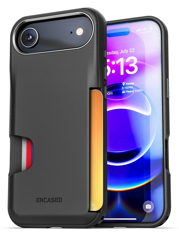 For iPhone Air Cache Wallet Case Black