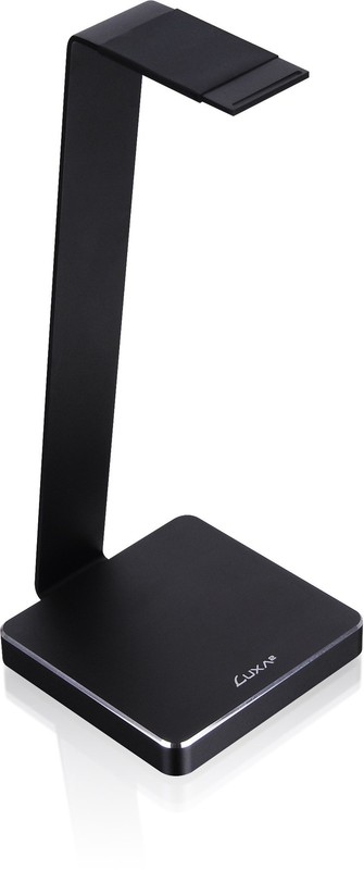 -Black Solid-Metal Aluminum Universal Gaming Headphone Stand/Hanger/Holder fo...