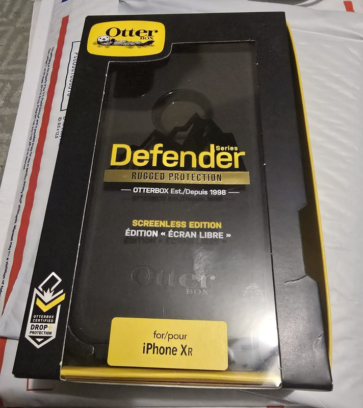 OTTERBOX Defender Series Screenless Edition Case for Apple iPhone XR Black New