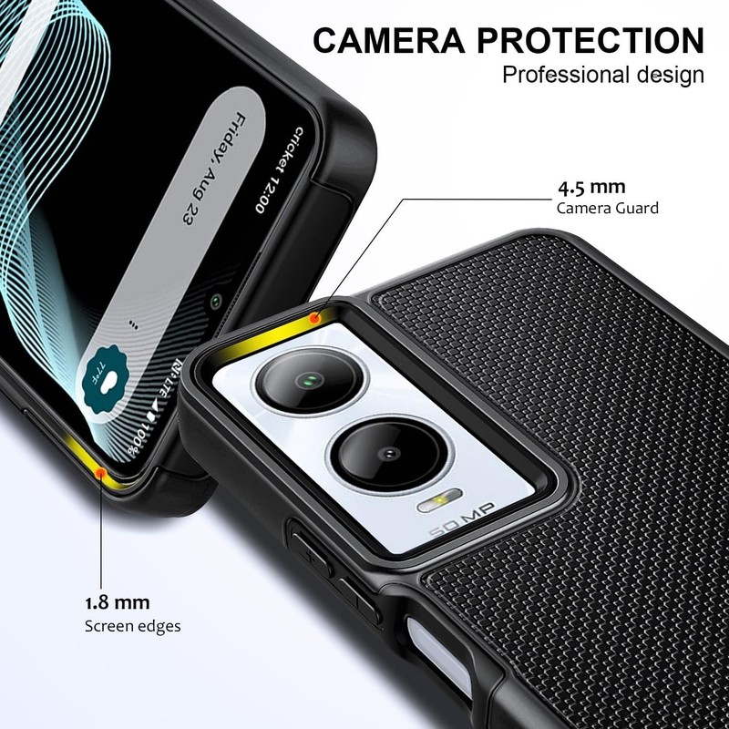 Designed for Cricket Icon 6 Phone Case SL219C & AT&T Verge SL219A Case with S... gallery