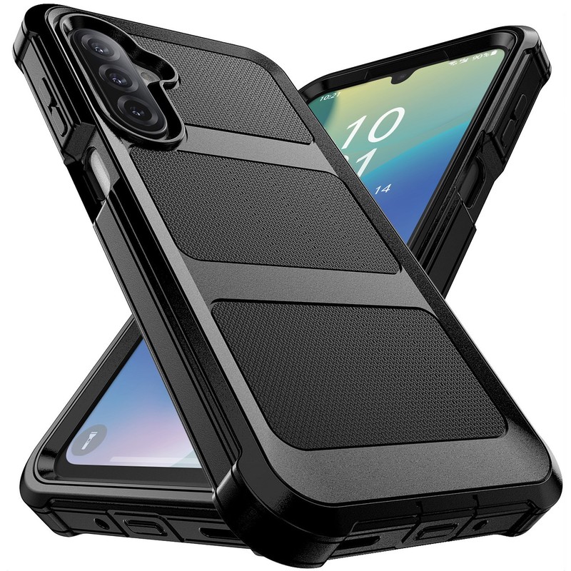 Black Case For Samsung Galaxy A26 5G Rugged Shockproof Heavy Duty Phone Cover