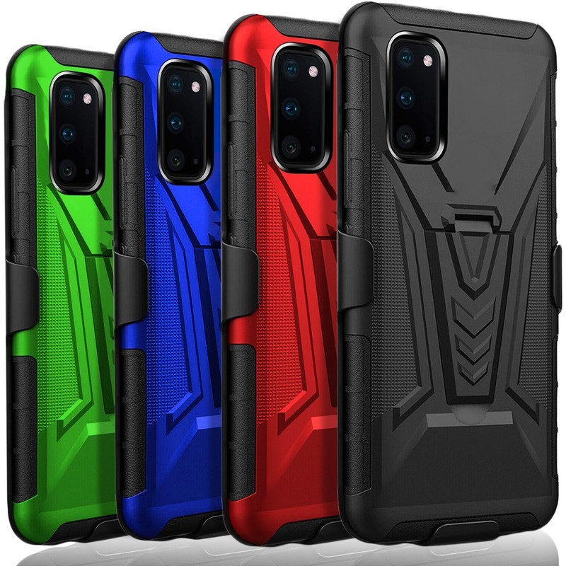 For Samsung Galaxy S20 FE 5G Phone Case Cover Shockproof + Tempered Glass Screen