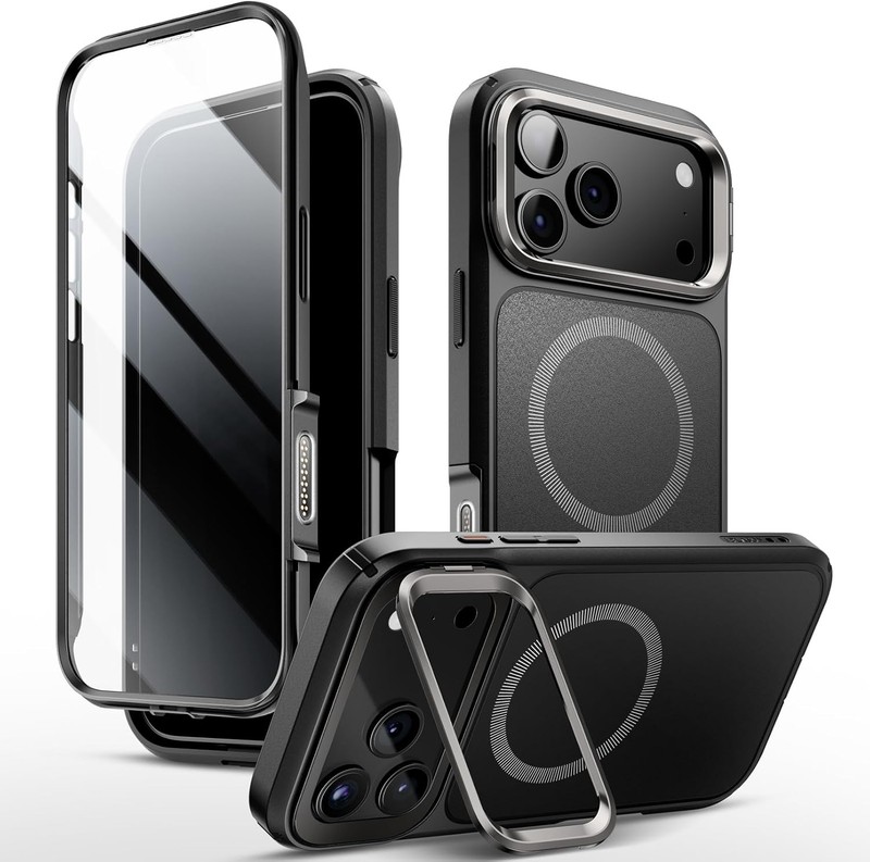 i-Blason Ares for iPhone 17 Pro 6.3" Screen Case Heavy Duty Magnetic Phone Cover