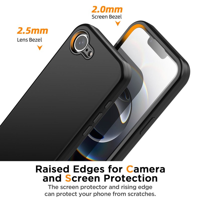 For iPhone 16e Phone Case Military Shockproof Heavy Duty Hybrid Protective Cover gallery