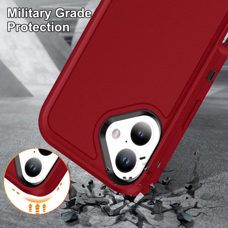 Cober Funda Para iPhone 16 PLUS 6.7" Case Shockproof Anti-Fingerprint Kickstand gallery