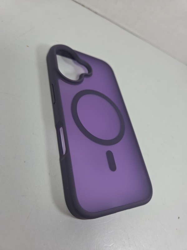 Case for iPhone 16 | Opaque Deep Purple With Purple Trim | Magsafe | NEW gallery