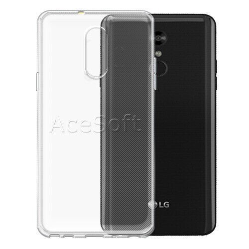 Wear-Resisting Transparent Slim Soft TPU Case for LG Stylo 4 Q710ULM Unlocked US