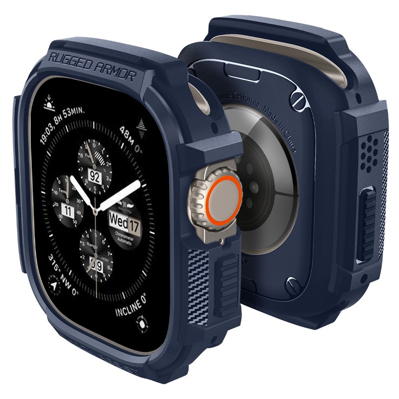 Apple Watch Ultra ( 49mm ) Case | Spigen [ Rugged Armor ] Shockproof Slim Cover gallery