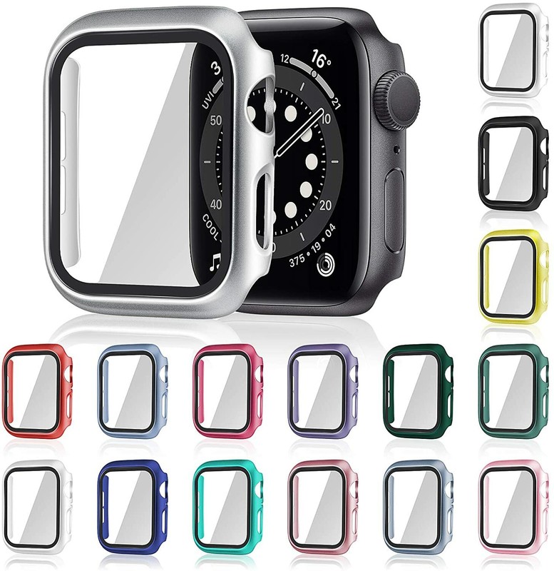 10 x For Apple Watch Series 3 42mm iWatch Protective Screen Protector Case Cover