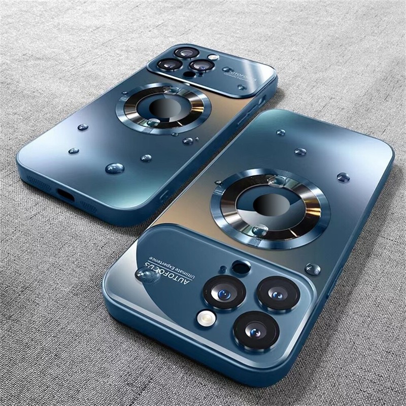 Magnetic Wireless Charge Case Cover For iPhone Series For Men Women gallery