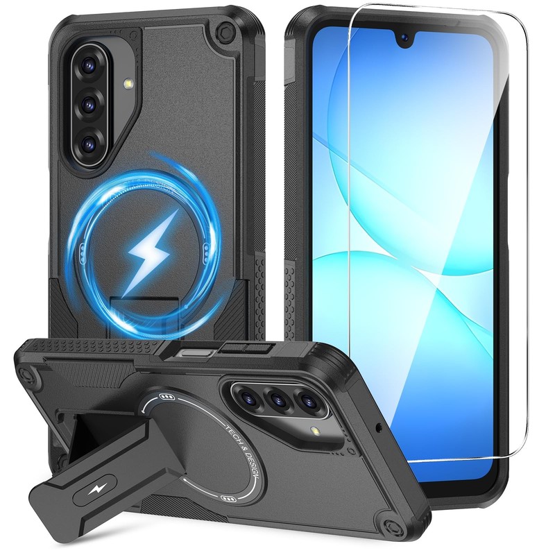 For Samsung Galaxy A17 A16 A36 A37 A57 5G Shockproof Mag Safe Stand Screen Case