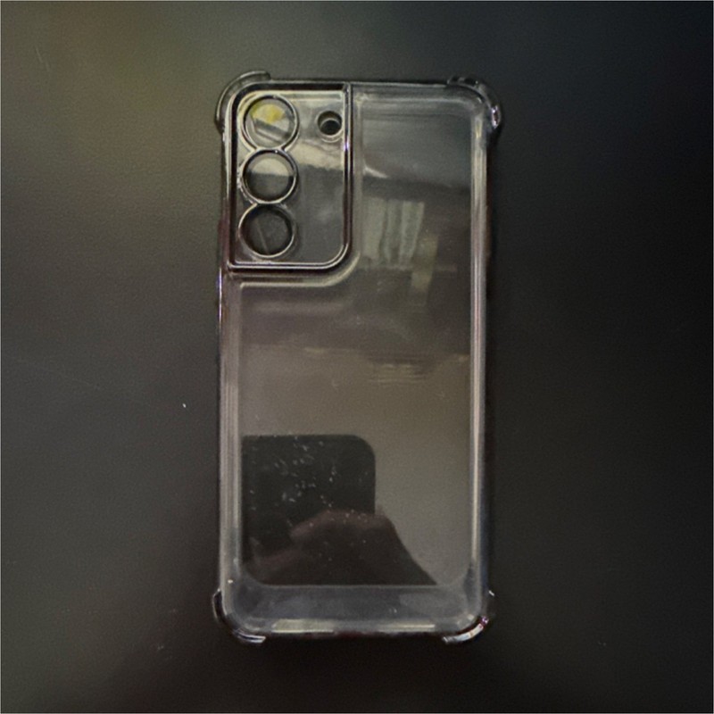 Clear Rigid Plastic Hard Case for Samsung Galaxy S21, Lightweight, Transparent