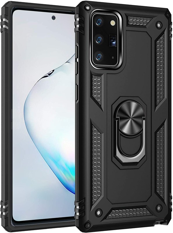 For Samsung Galaxy Note 20 2020 Ring Magnet 5G Shockproof Armor Stand Case Cover