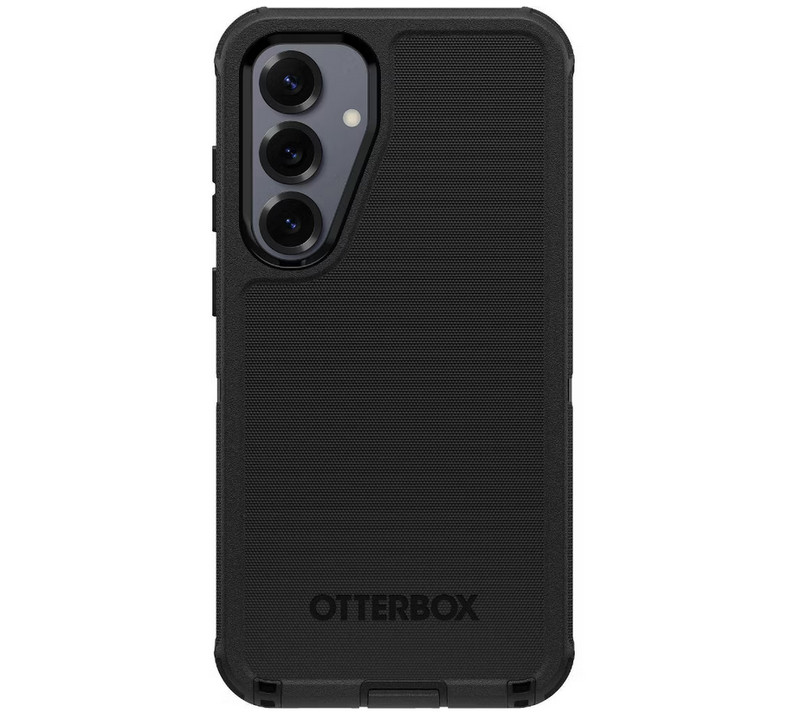 OtterBox Samsung Galaxy S25 Defender Series Pro Case – Black: Solid Plasti