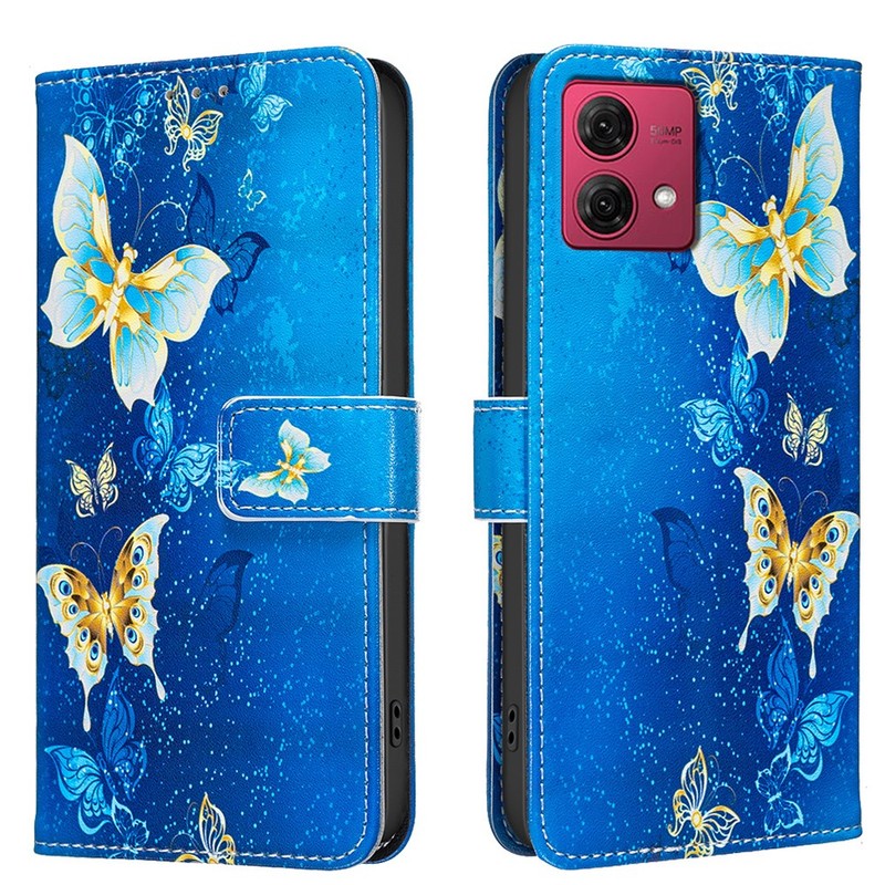 For Motorola G84 G75 G35 G15 G05 Edge50 E13 Gorgeous Embossed Wallet Phone Case