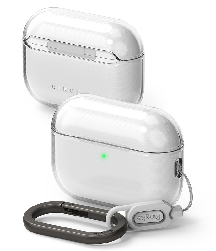 For AirPods Pro 3 Case | Ringke [Air] Ultra Slim TPU Cover with Carabiner