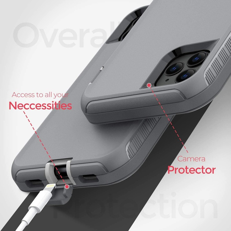 For iPhone 15 14 13 12 11 Pro Max XR 6 7 8 Plus Shockproof Case Screen Protector gallery