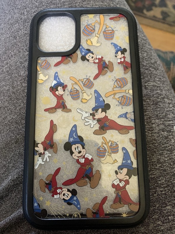 DISNEY PARKS Mickey Mouse The Sorcerer Fantasia iPhone 11 Case, new, free ship