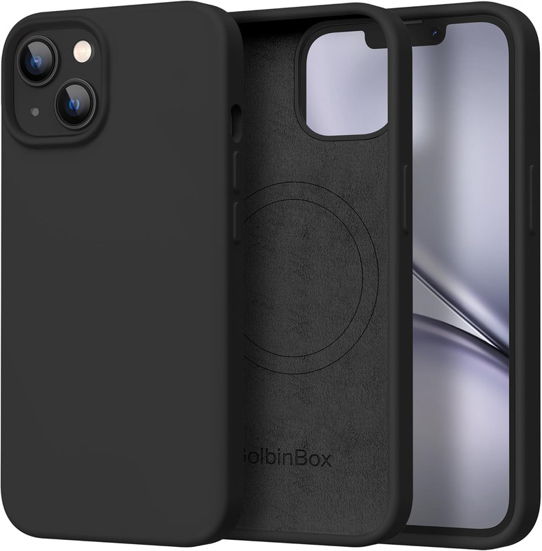GolbinBox Magnetic for iPhone 13 Case & iPhone 14 Case, Compatible with MagSafe,