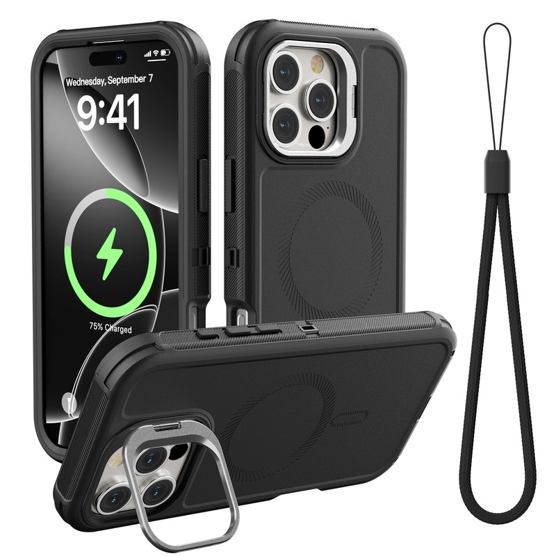 For Apple iPhone 14 Pro Max Case Heavy Duty Shockproof Mag Safe Charging Cover