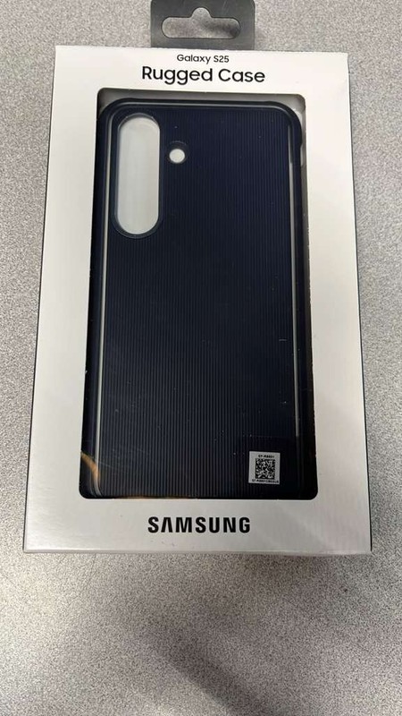 Samsung Rugged Black Case – Samsung Galaxy S25