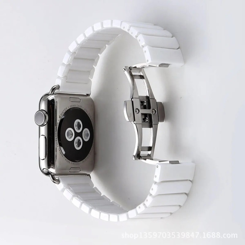 eramic Chain Strap For Iwatch Series 5 4 3 2 1 Universal Strap For Apple Watch gallery