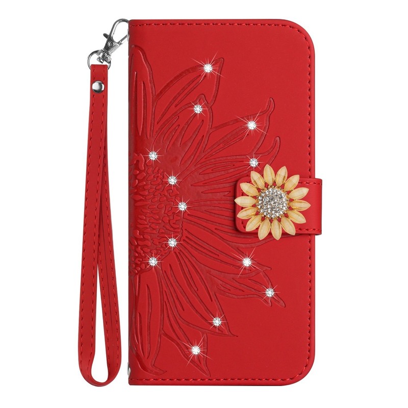 For Samsung Galaxy A07 A06 A05s A04s A03s A02s Diamond ID Card Wallet Phone Case