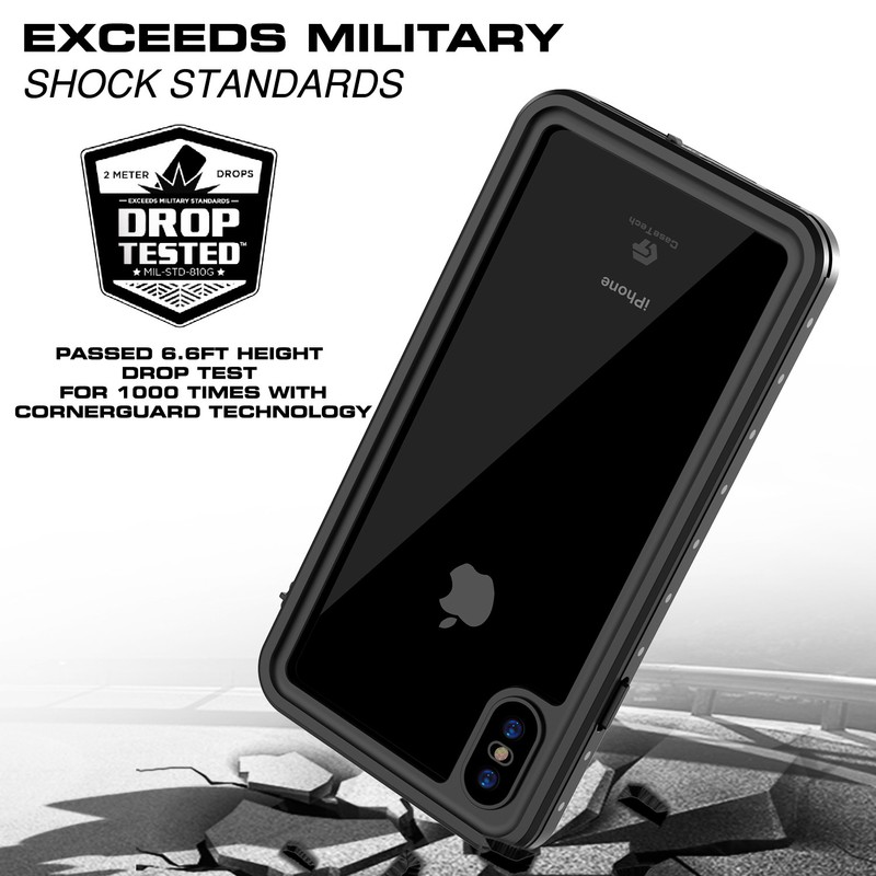 For Apple iPhone Xs Max Waterproof Case Cover Shockproof w/ Screen Protector FRE gallery