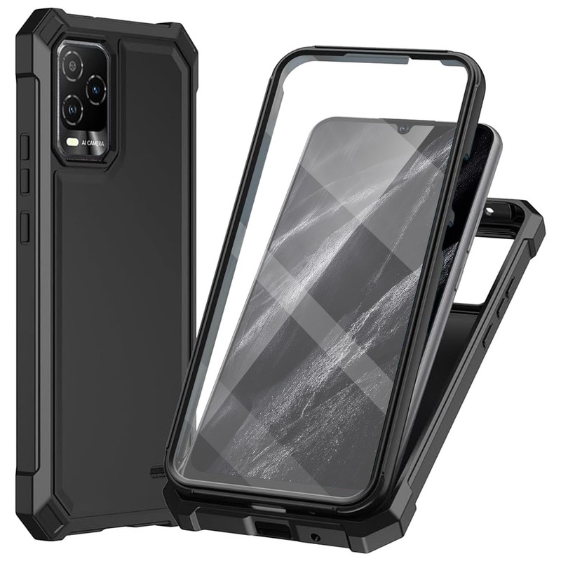 TJS Compatible for BLU View 5 Pro B170D Case, with Builtin Screen Protector, …
