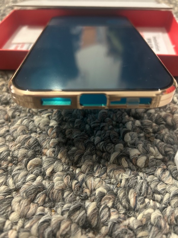 Gold Tri-Shield iPhone 14 Pro Max Case 360 Spin Stand (New) gallery