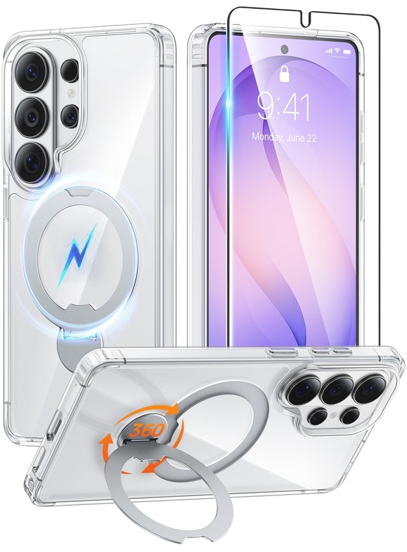FNTCASE for Samsung Galaxy For S26 Ultra 6.9 Inch, Clear