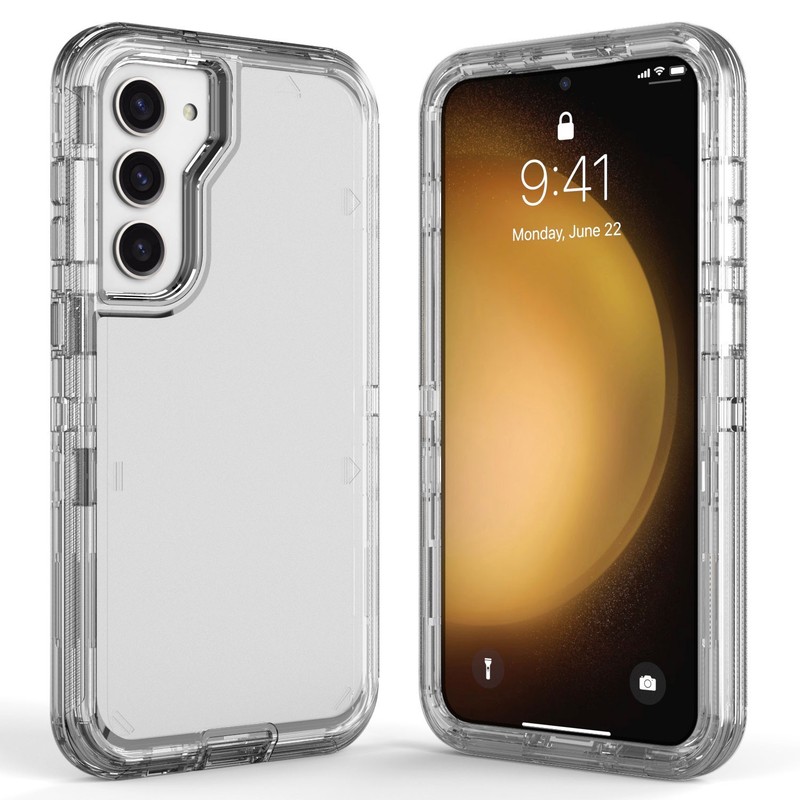 For Samsung Galaxy S23 5G Case Clear Crystal Hybrid Protective Hard Phone Cover