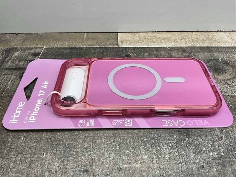 IHOME VELO CASE FOR IPHONE 17 AIR MAG SAFE COMPATIBLE 10' DROP TESTED SHOCKPROOF gallery