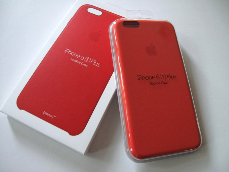 Genuine Apple Leather Case for iPhone 6 Plus/ 6S Plus (MKXG2ZM/A) + (Free Case)