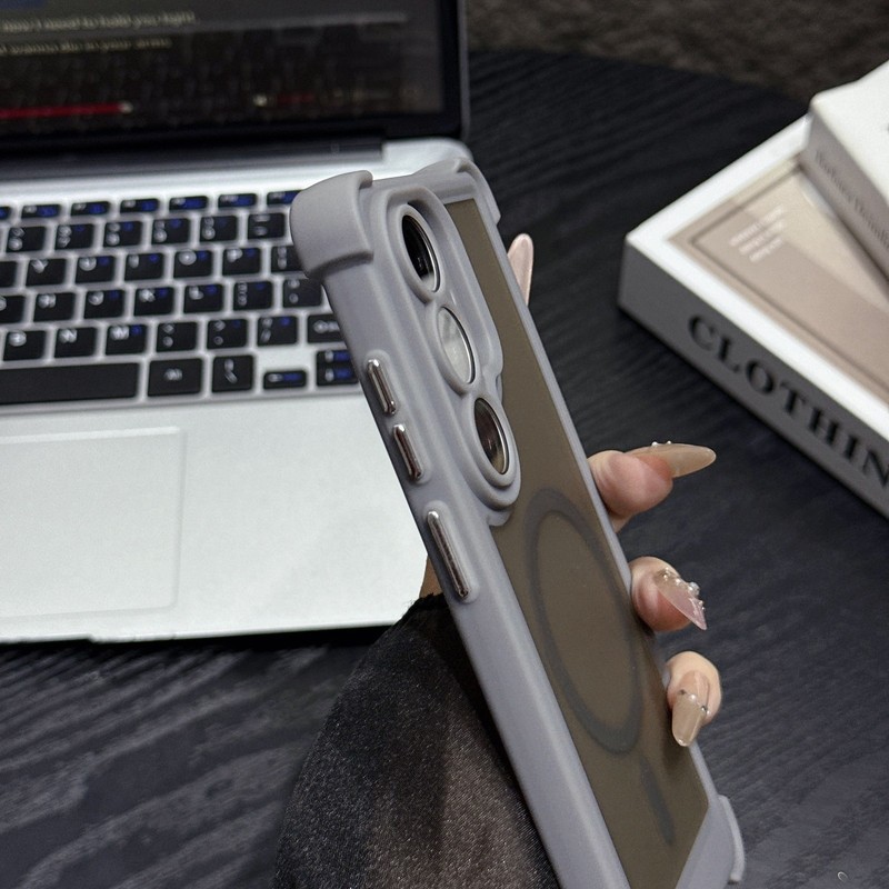 For Samsung Galaxy S26 Ultra S25 S24 Plus Magnetic Case Shockproof Matte Cover gallery