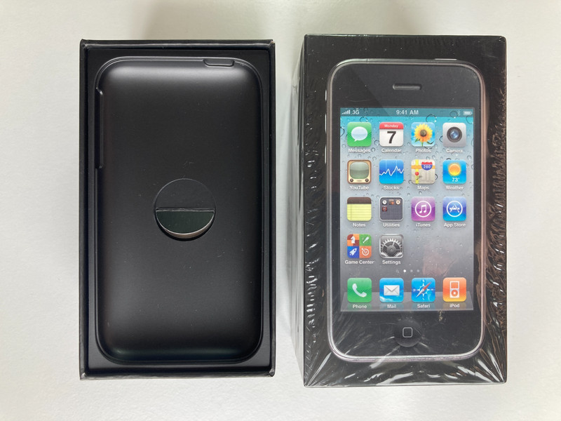 Original iPhone 3GS 8GB Box Complete Set + Accessories – No Phone