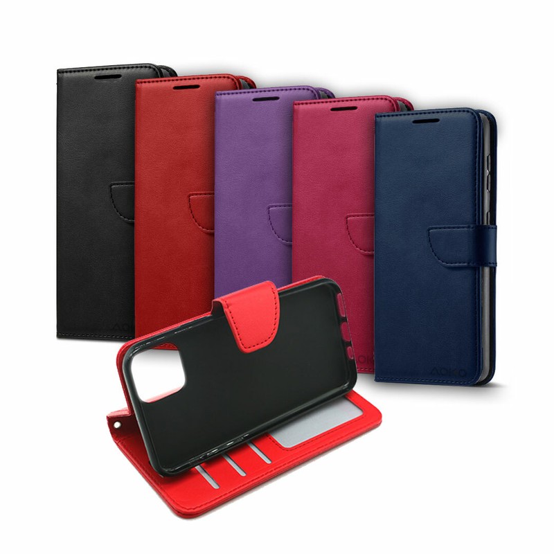 iPhone 11 (6.1″) Wallet Flip Credit Card Holder Folio PU Leather Case