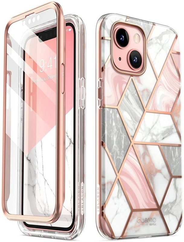 For 2021 iPhone13 Mini 5.4″ i-Blason Cosmo Stylish 360 Case with Screen Cover US