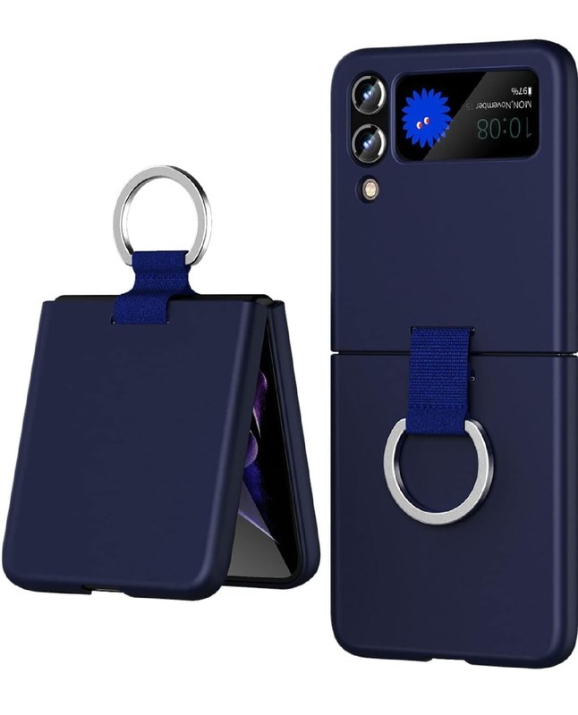 MILPROX Portective Case Compatible for Galaxy Z Flip 4 Hard Luxury Phone