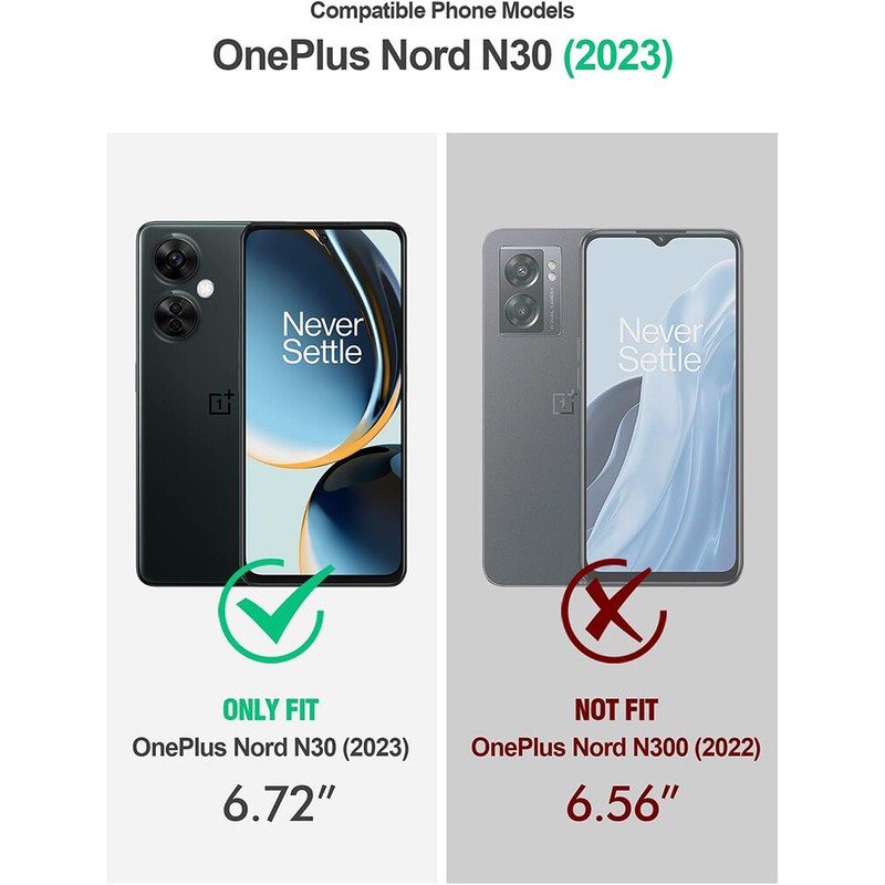 For OnePlus Nord N30 5G Case Poetic Built-in-Screen Shockproof Bumper Cover gallery
