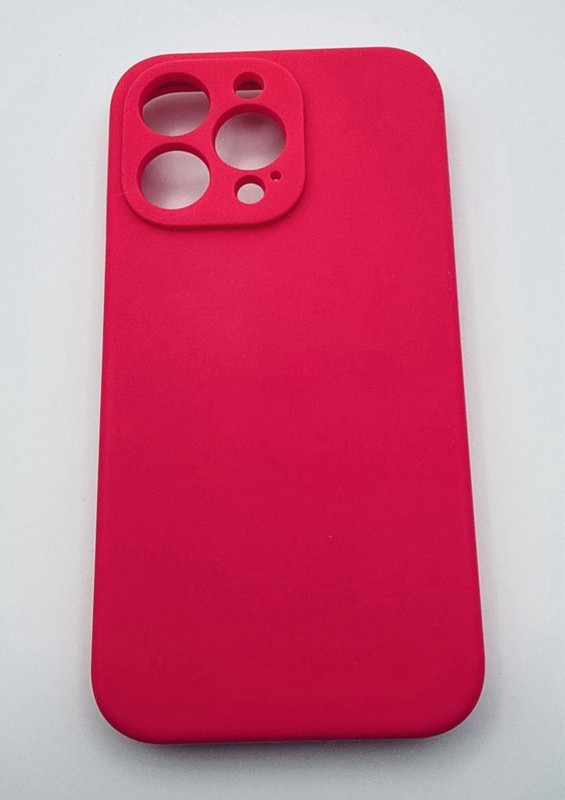 Pink Silicon Case For iPhone 6” H x 3” W