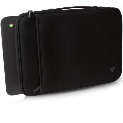 Open Box: V7 11.6 Water-Resistant Neoprene Ultrabook Sleeve for 12 in Chromeboo gallery
