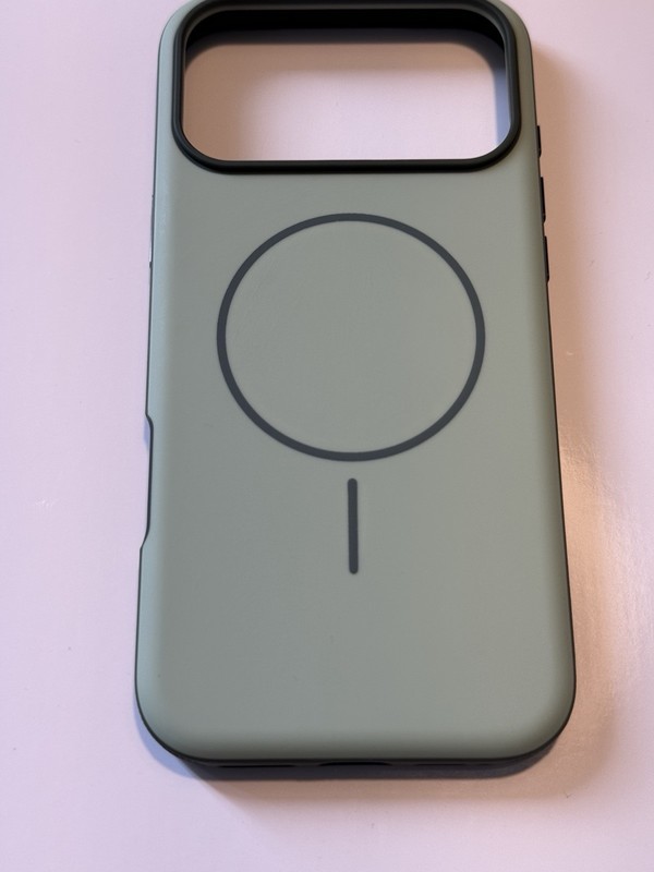 Shockproof Protective Case Sage Green Magnetic Compatible with iPhone 17