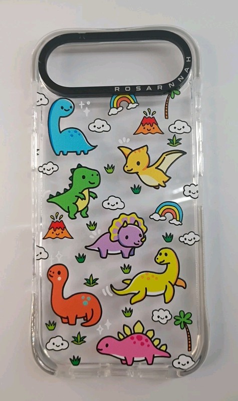 iPhone Air Phone Case, 20′ Military Drop Tested, Dinosaur, Anti-Yellow, Slim