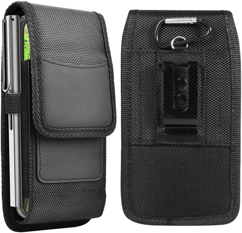 For MOTO G56 5G Phone Case Pouch Holster with Belt Clip Card Slot