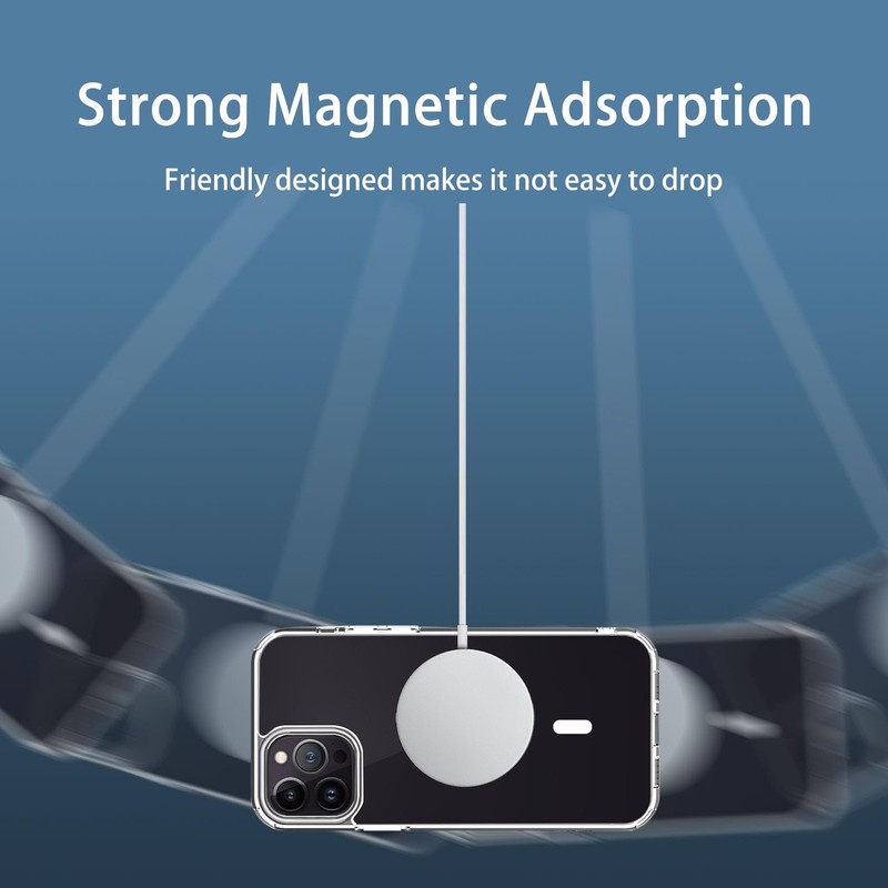 Hsefo Magnetic Case Compatible with iPhone 15 Pro Case, Compatible with MagSa... gallery
