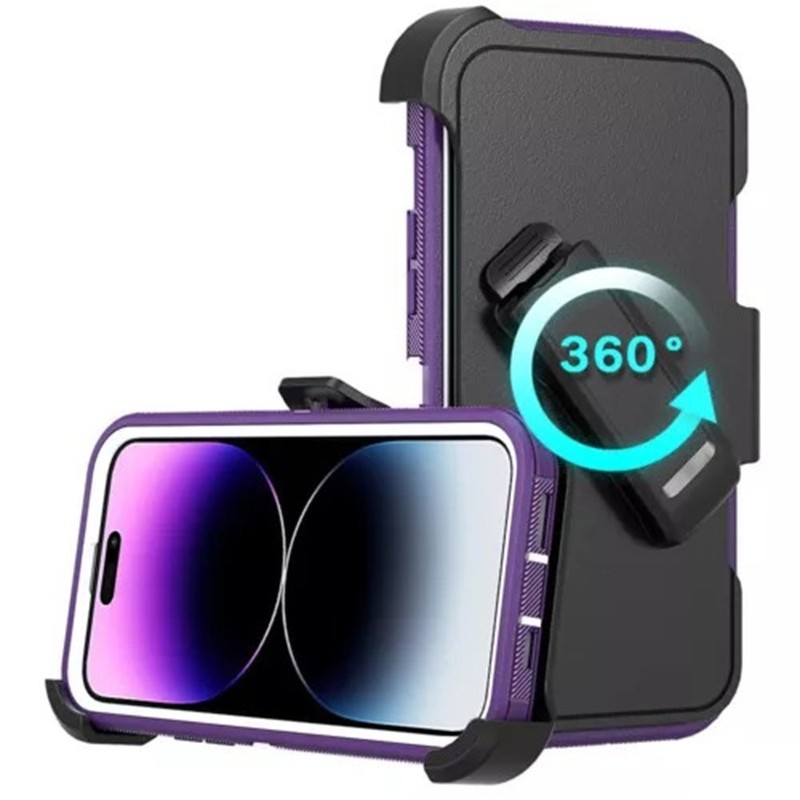 For iPhone 17 Pro Max 17 Air Case Shockproof Rugged Belt Clip Holster Cover gallery