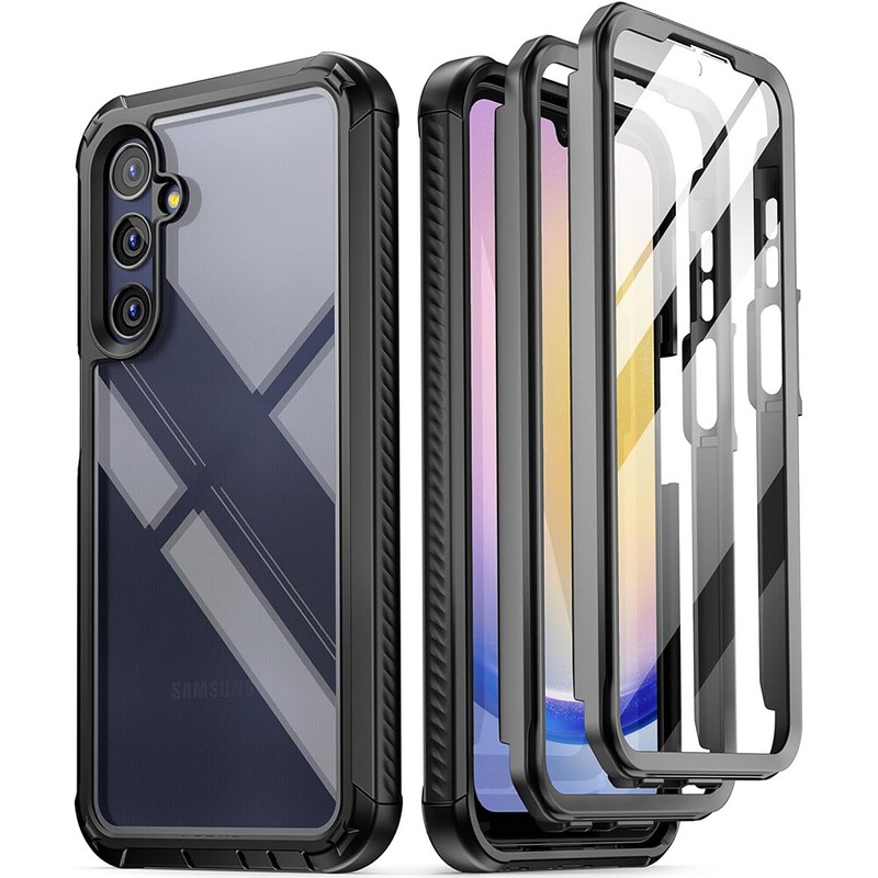 For Samsung Galaxy A25 5G A26 Case Poetic with Built-in Screen Shockproof Cover