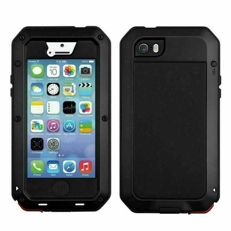 Gorilla Heavy Case Aluminum Metal Glass Shockproof Cover For iPhone SE 2nd 2020